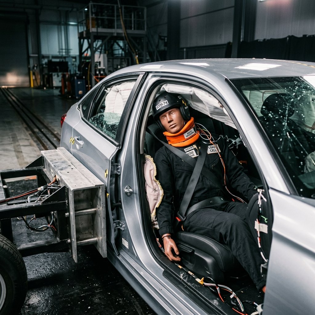 NCAP 5-Star Safety Sled Impact Testing